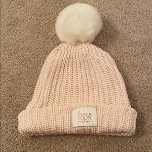 Blush Love Your Melon Pom Pom Hat